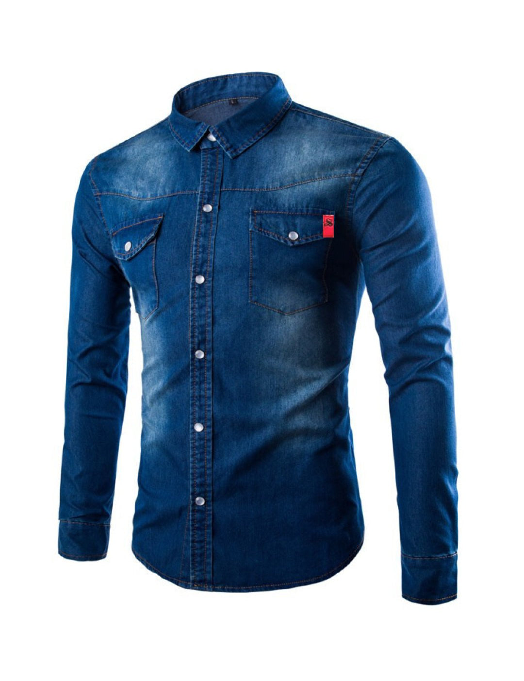 Cowboy #21 - Long Sleeves Shirt for Men - Sarman Fashion - Wholesale Clothing Fashion Brand for Men from Canada