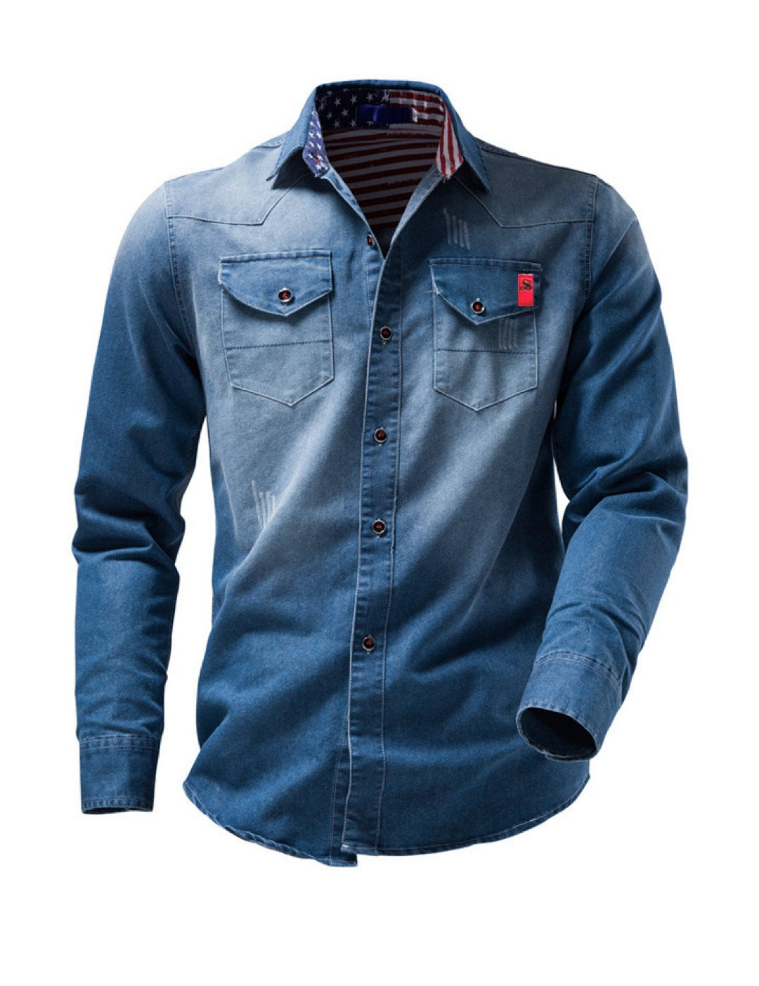 Cowboy #23 - Long Sleeves Shirt for Men - Sarman Fashion - Wholesale Clothing Fashion Brand for Men from Canada