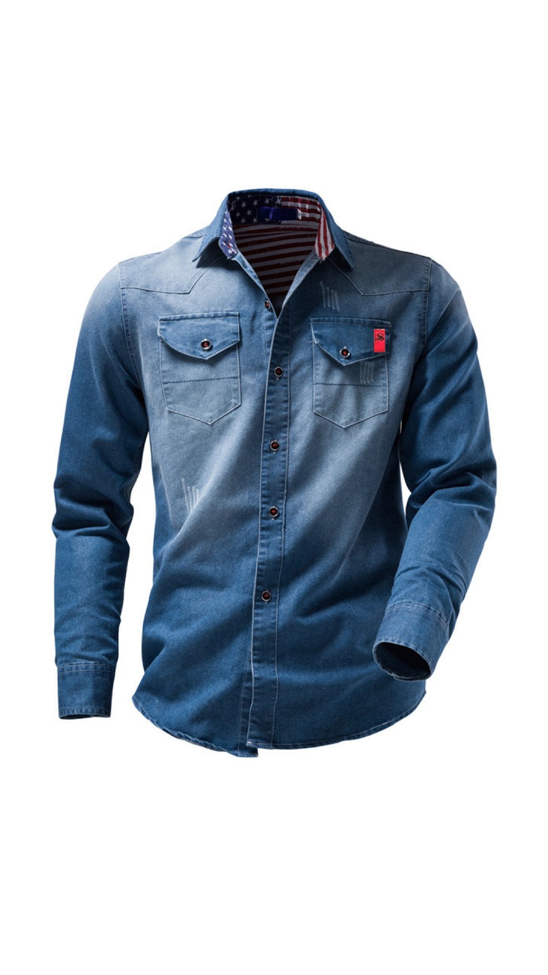 Cowboy #23 - Long Sleeves Shirt for Men - Sarman Fashion - Wholesale Clothing Fashion Brand for Men from Canada
