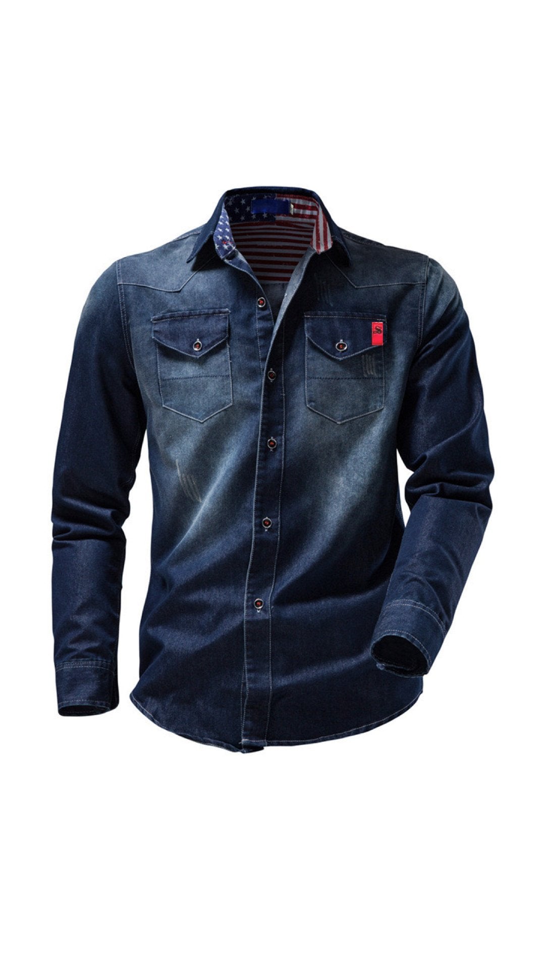 Cowboy #23 - Long Sleeves Shirt for Men - Sarman Fashion - Wholesale Clothing Fashion Brand for Men from Canada