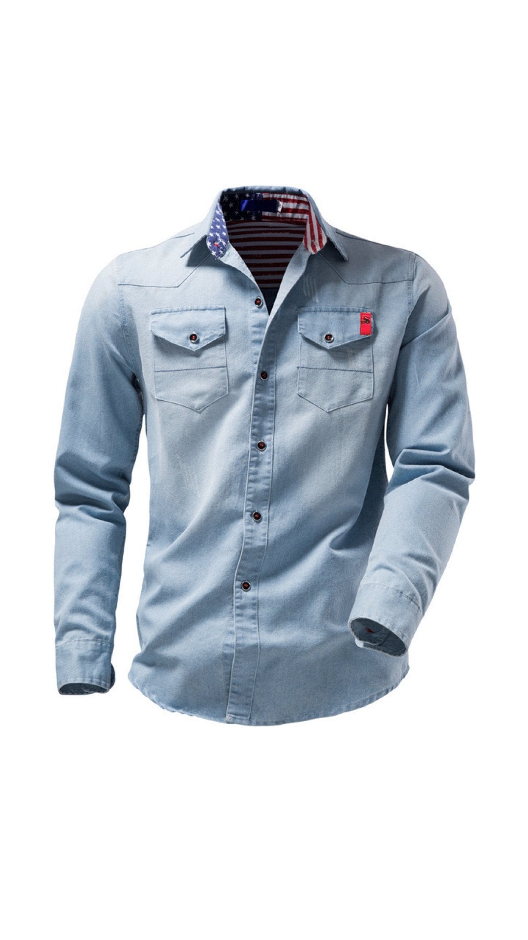 Cowboy #23 - Long Sleeves Shirt for Men - Sarman Fashion - Wholesale Clothing Fashion Brand for Men from Canada
