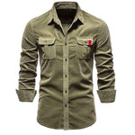 Cowboy #3 - Long Sleeves Shirt for Men - Sarman Fashion - Wholesale Clothing Fashion Brand for Men from Canada
