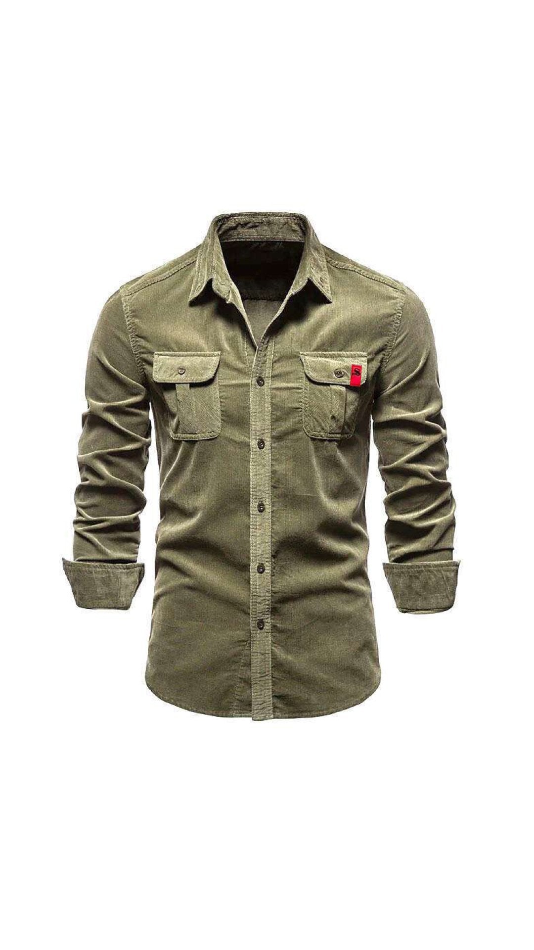 Cowboy #3 - Long Sleeves Shirt for Men - Sarman Fashion - Wholesale Clothing Fashion Brand for Men from Canada