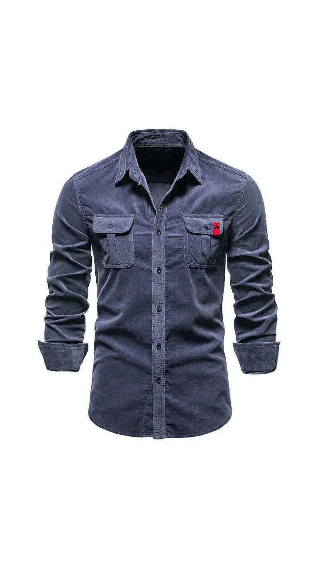 Cowboy #3 - Long Sleeves Shirt for Men - Sarman Fashion - Wholesale Clothing Fashion Brand for Men from Canada