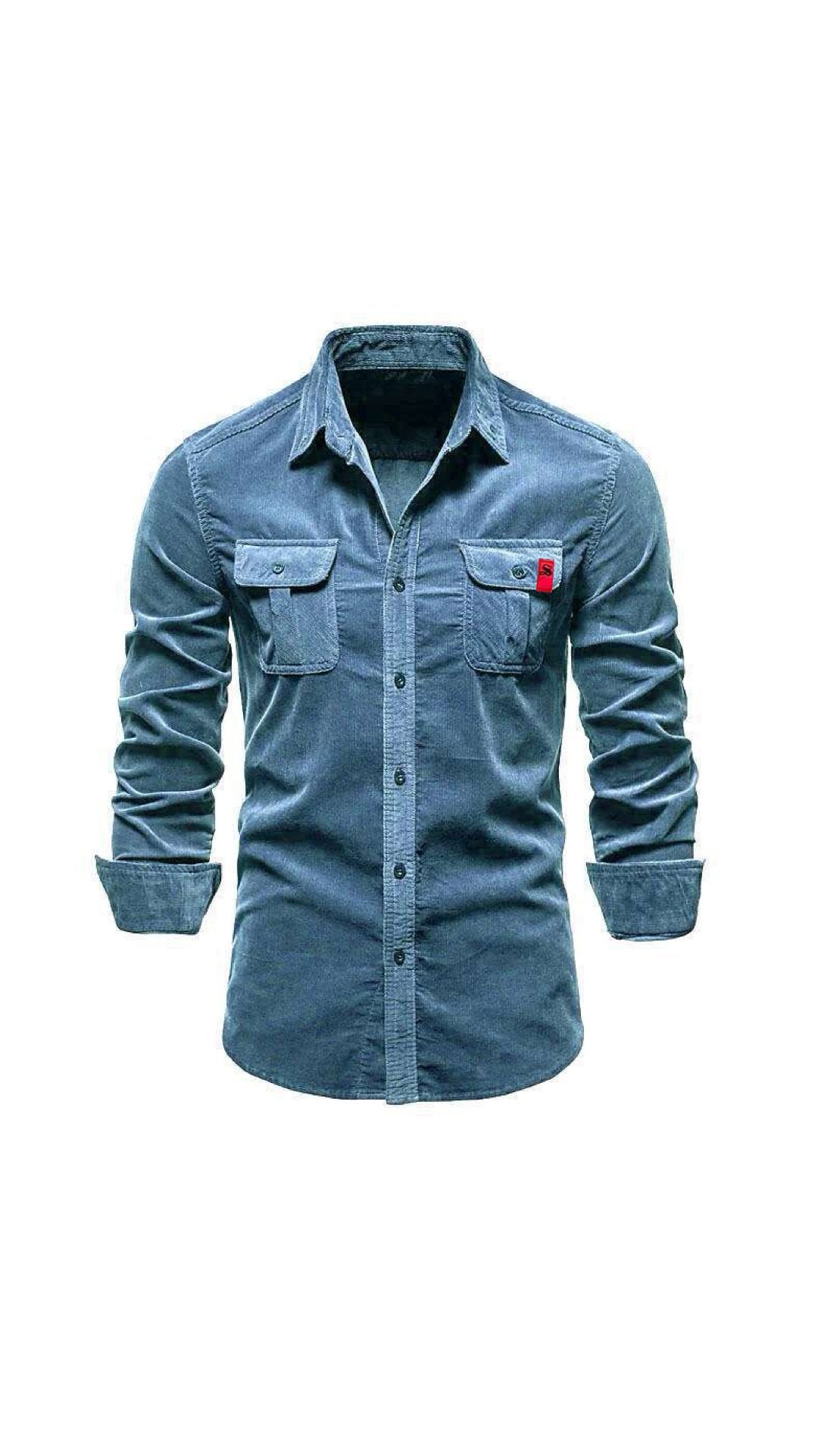 Cowboy #3 - Long Sleeves Shirt for Men - Sarman Fashion - Wholesale Clothing Fashion Brand for Men from Canada