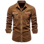 Cowboy #3 - Long Sleeves Shirt for Men - Sarman Fashion - Wholesale Clothing Fashion Brand for Men from Canada