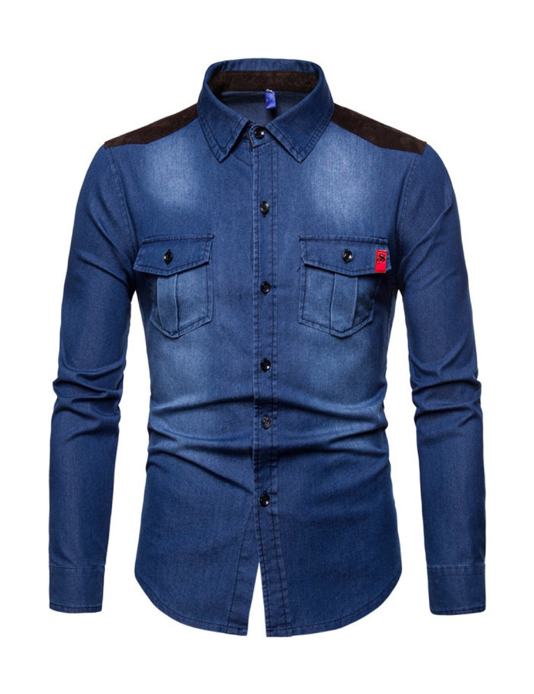 Cowboy #5 - Long Sleeves Shirt for Men - Sarman Fashion - Wholesale Clothing Fashion Brand for Men from Canada