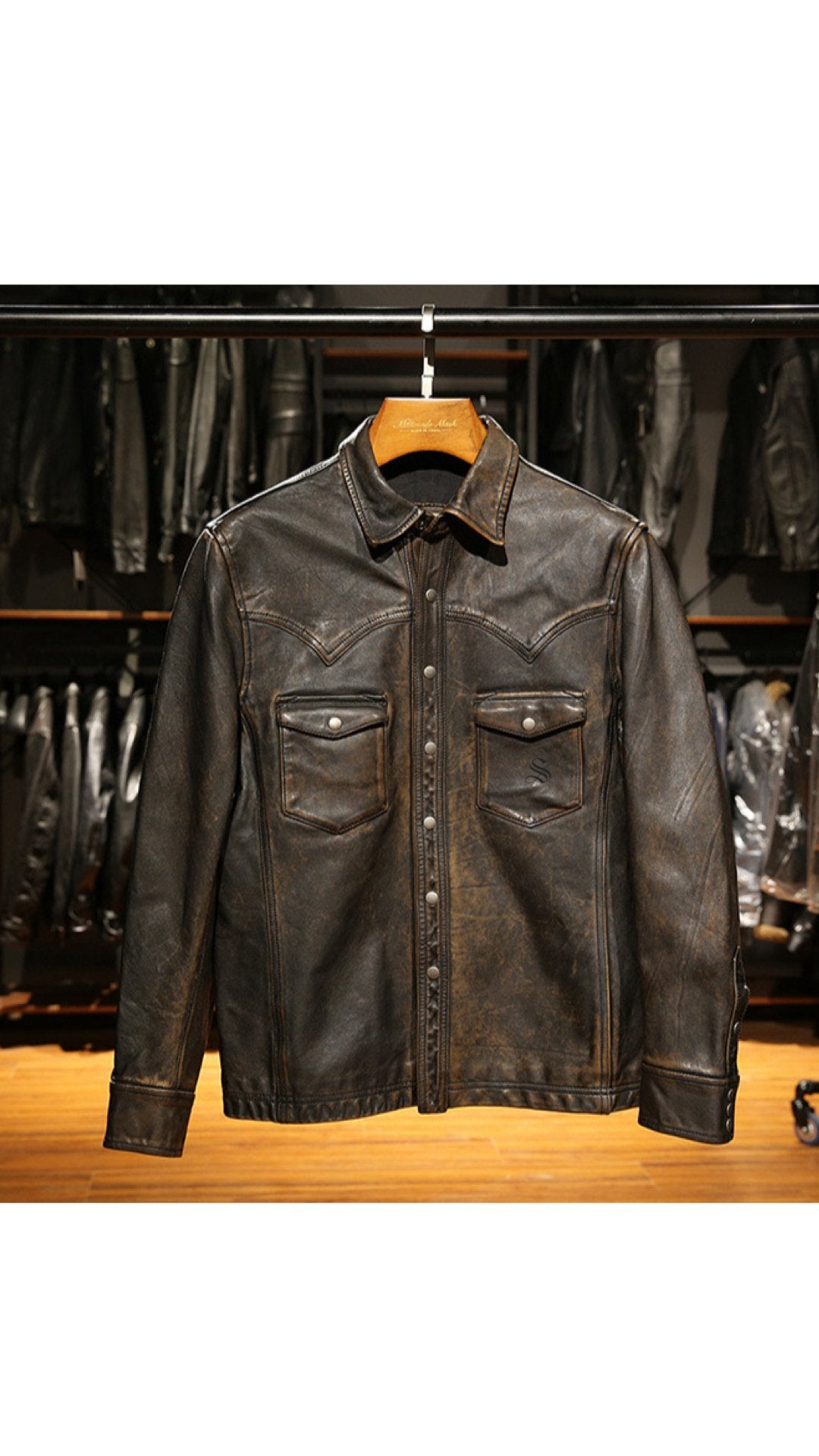 Cowboy 67 - Jacket for Men - Sarman Fashion - Wholesale Clothing Fashion Brand for Men from Canada