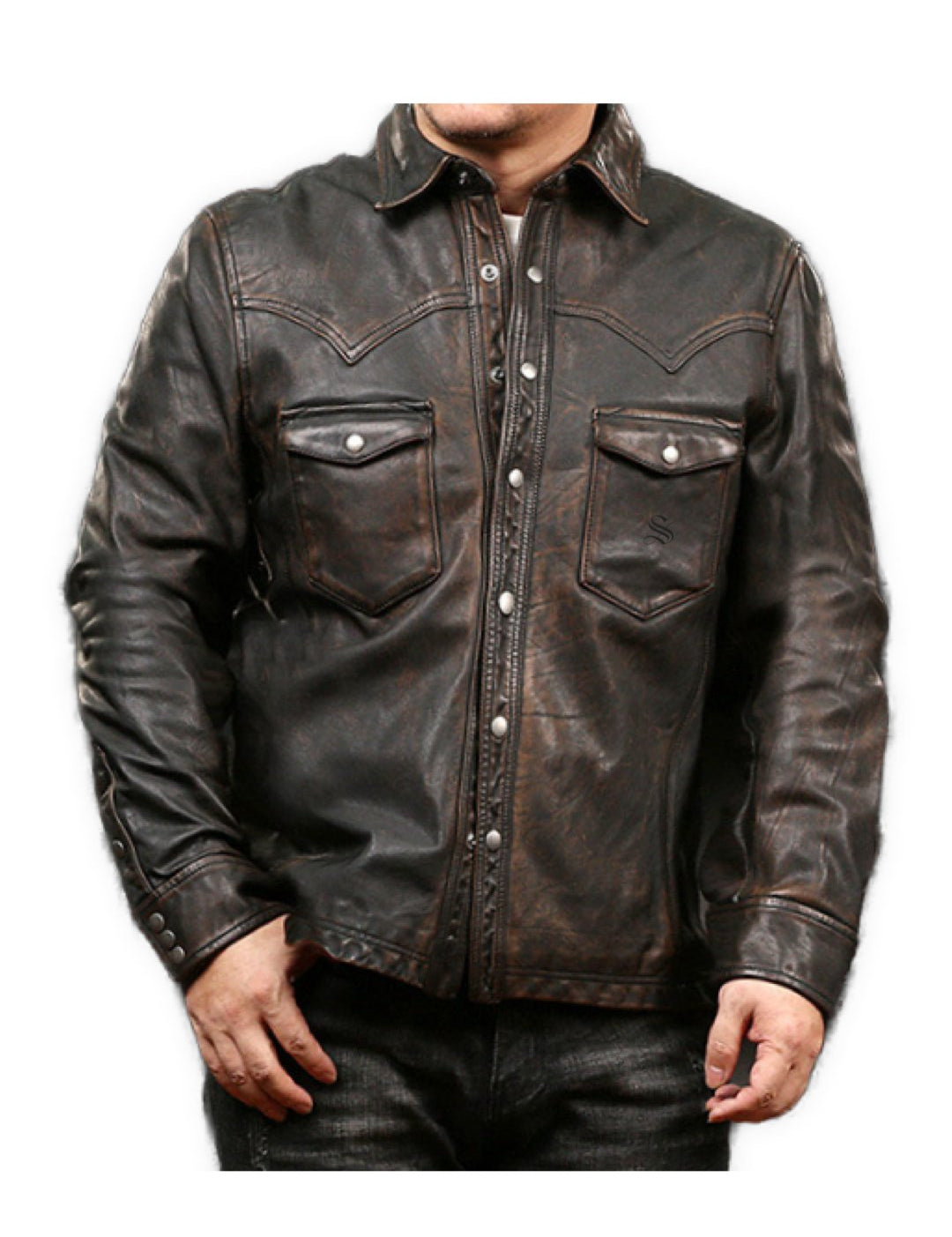 Cowboy 67 - Jacket for Men - Sarman Fashion - Wholesale Clothing Fashion Brand for Men from Canada