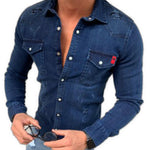 Cowboy #9 - Long Sleeves Shirt for Men - Sarman Fashion - Wholesale Clothing Fashion Brand for Men from Canada