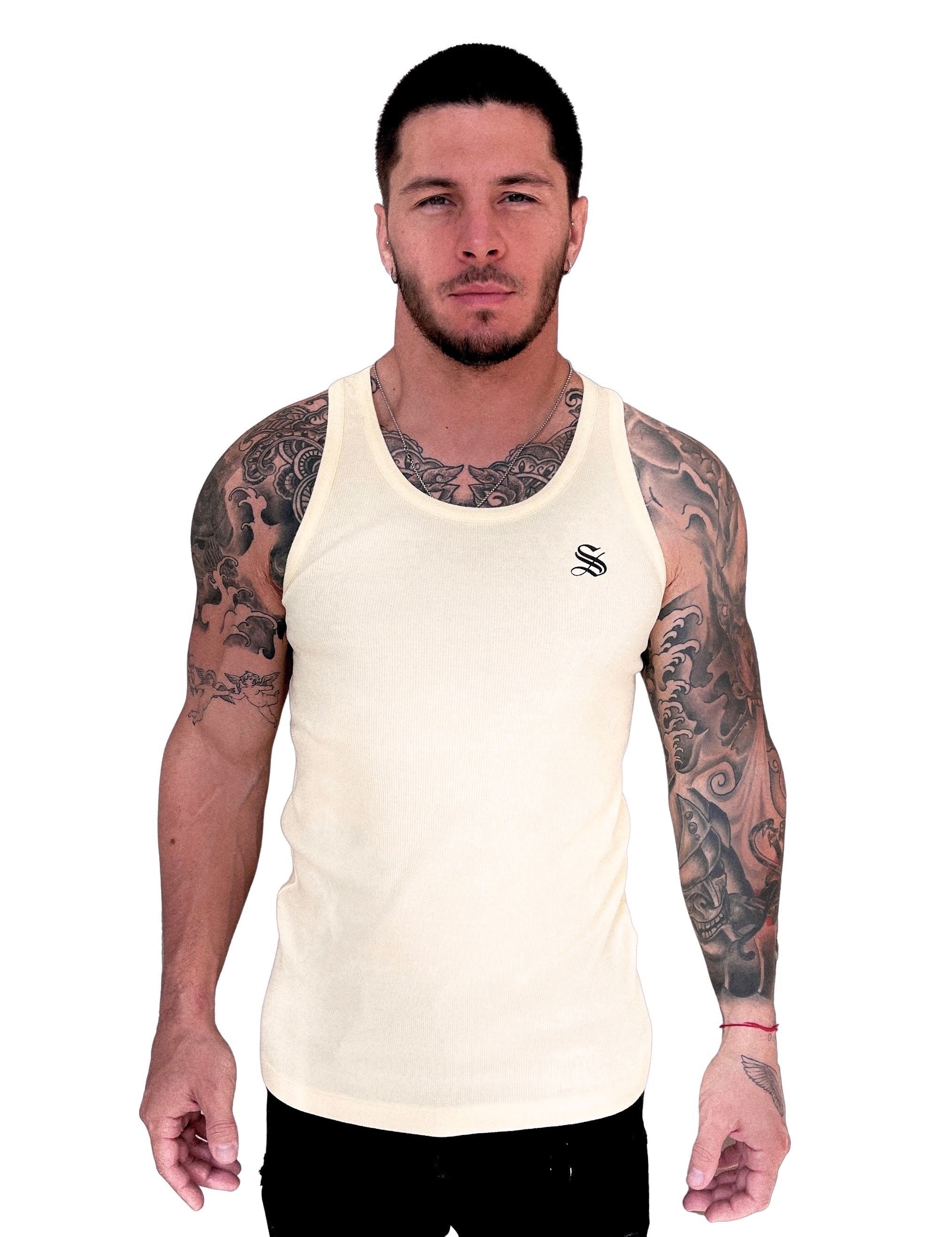 Creama - Tank Top for Men - Sarman Fashion - Wholesale Clothing Fashion Brand for Men from Canada