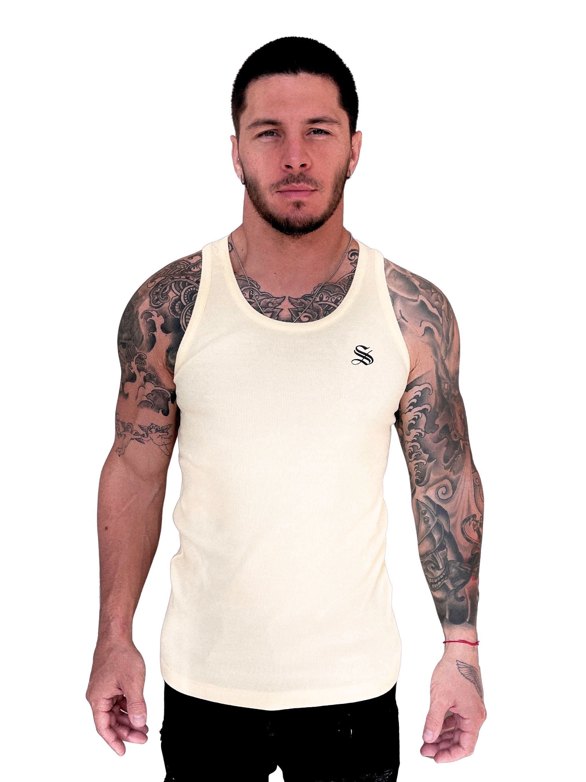 Creama - Tank Top for Men - Sarman Fashion - Wholesale Clothing Fashion Brand for Men from Canada