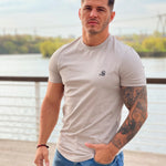 Creamyski - Creamy Short Sleeves T-Shirt for Men (PRE-ORDER DISPATCH DATE 1 JULY 2022) - Sarman Fashion - Wholesale Clothing Fashion Brand for Men from Canada