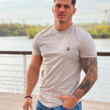 Creamyski - Creamy Short Sleeves T-Shirt for Men (PRE-ORDER DISPATCH DATE 1 JULY 2022) - Sarman Fashion - Wholesale Clothing Fashion Brand for Men from Canada