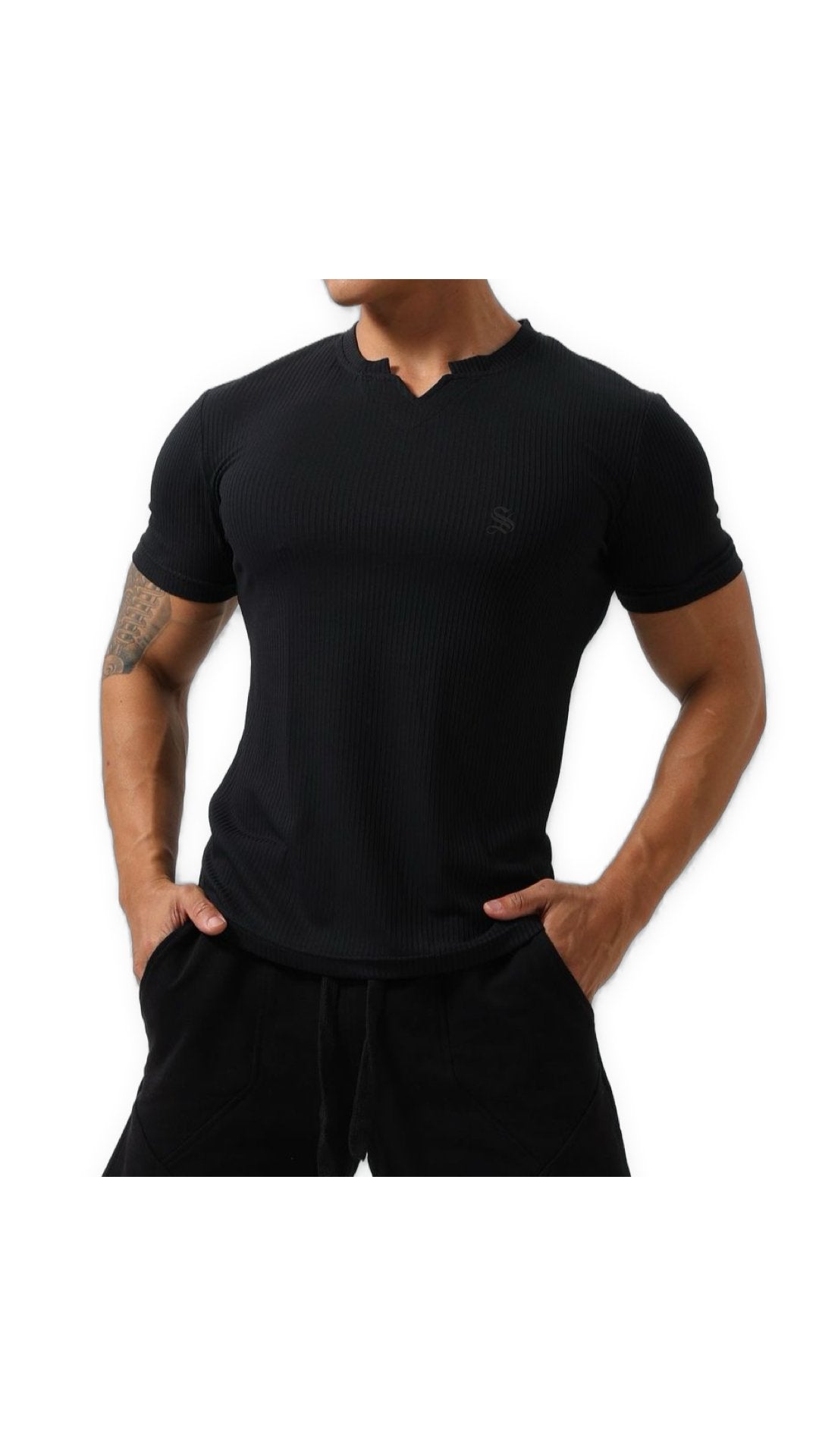 Cremlia - T-Shirt for Men - Sarman Fashion - Wholesale Clothing Fashion Brand for Men from Canada
