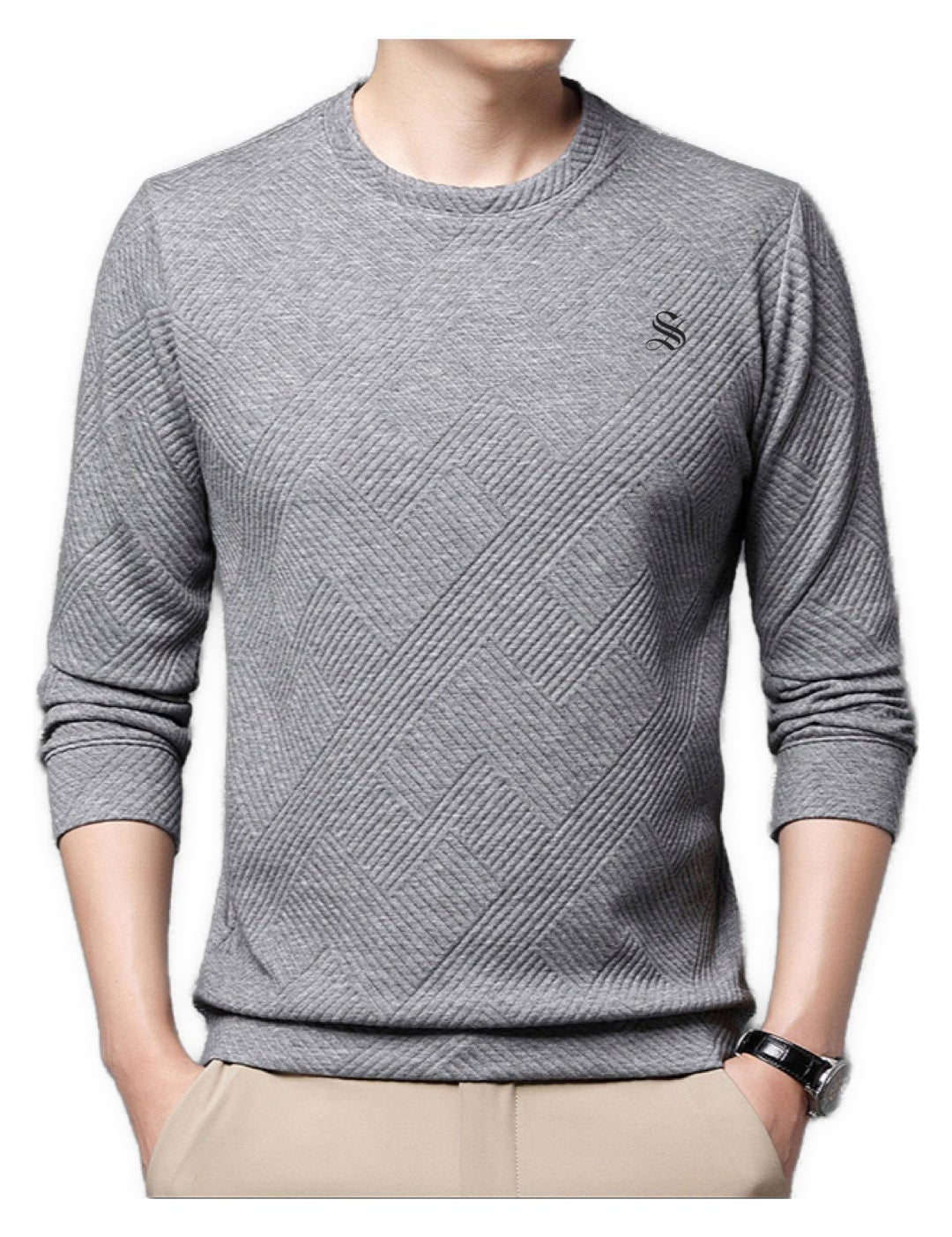 CrossFo - Long Sleeve Shirt for Men - Sarman Fashion - Wholesale Clothing Fashion Brand for Men from Canada