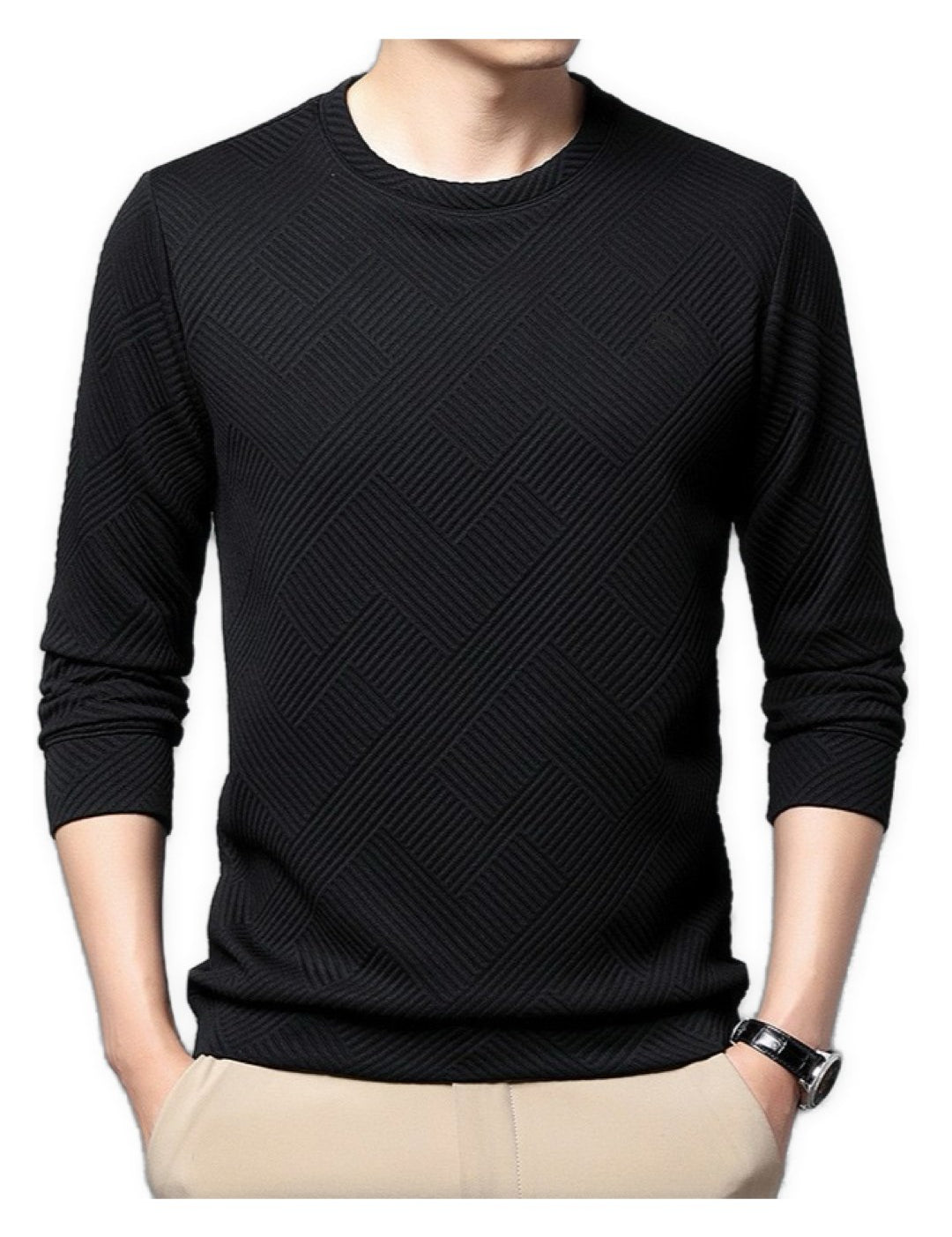 CrossFo - Long Sleeve Shirt for Men - Sarman Fashion - Wholesale Clothing Fashion Brand for Men from Canada