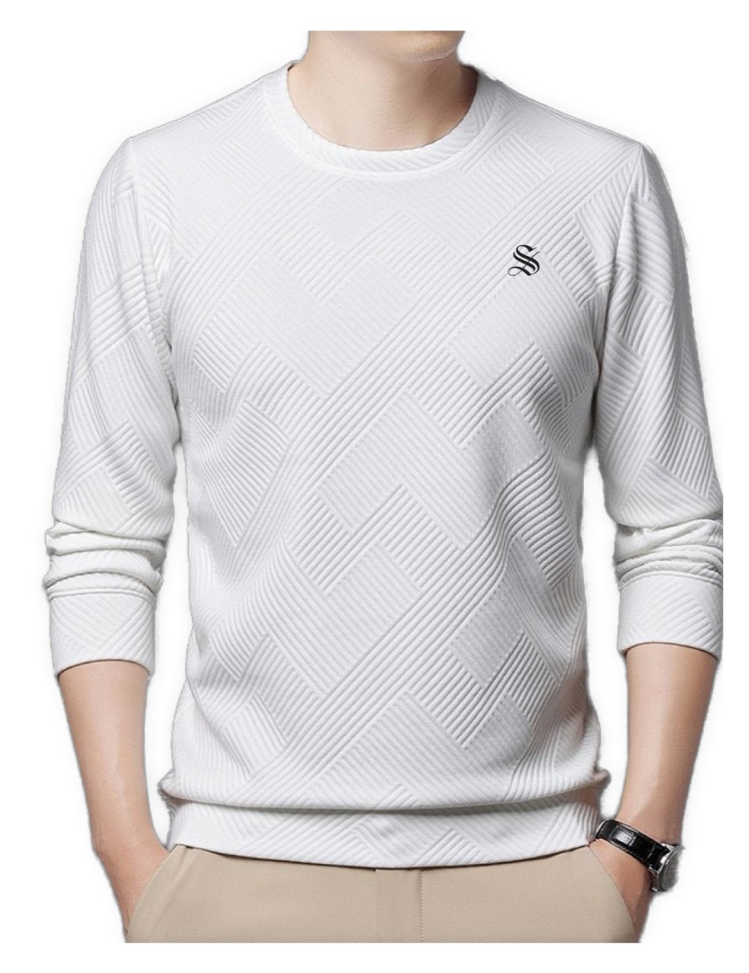 CrossFo - Long Sleeve Shirt for Men - Sarman Fashion - Wholesale Clothing Fashion Brand for Men from Canada