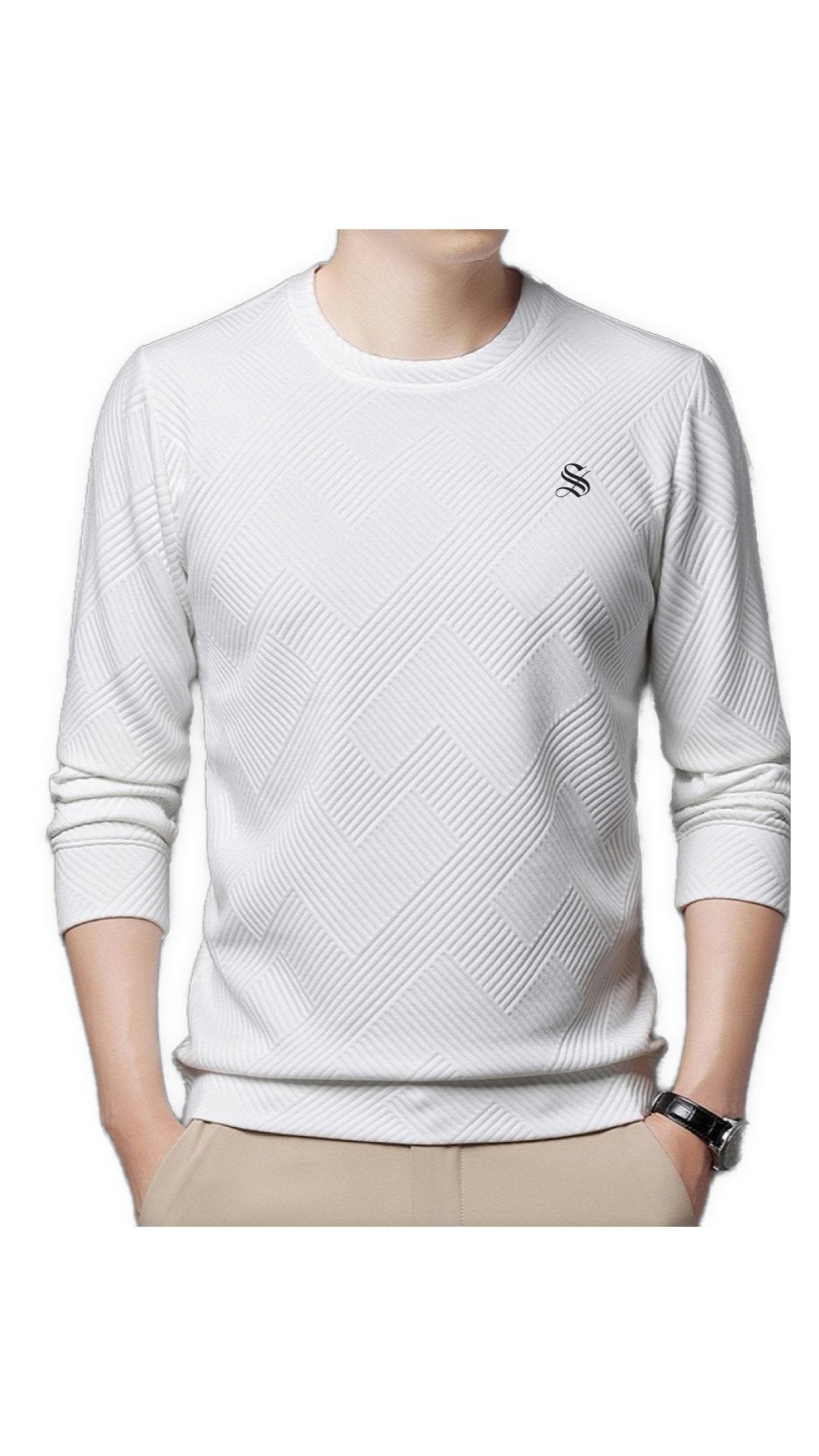 CrossFo - Long Sleeve Shirt for Men - Sarman Fashion - Wholesale Clothing Fashion Brand for Men from Canada