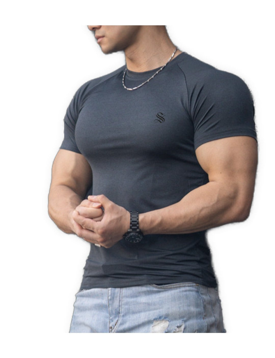 Crupil - T-Shirt for Men - Sarman Fashion - Wholesale Clothing Fashion Brand for Men from Canada