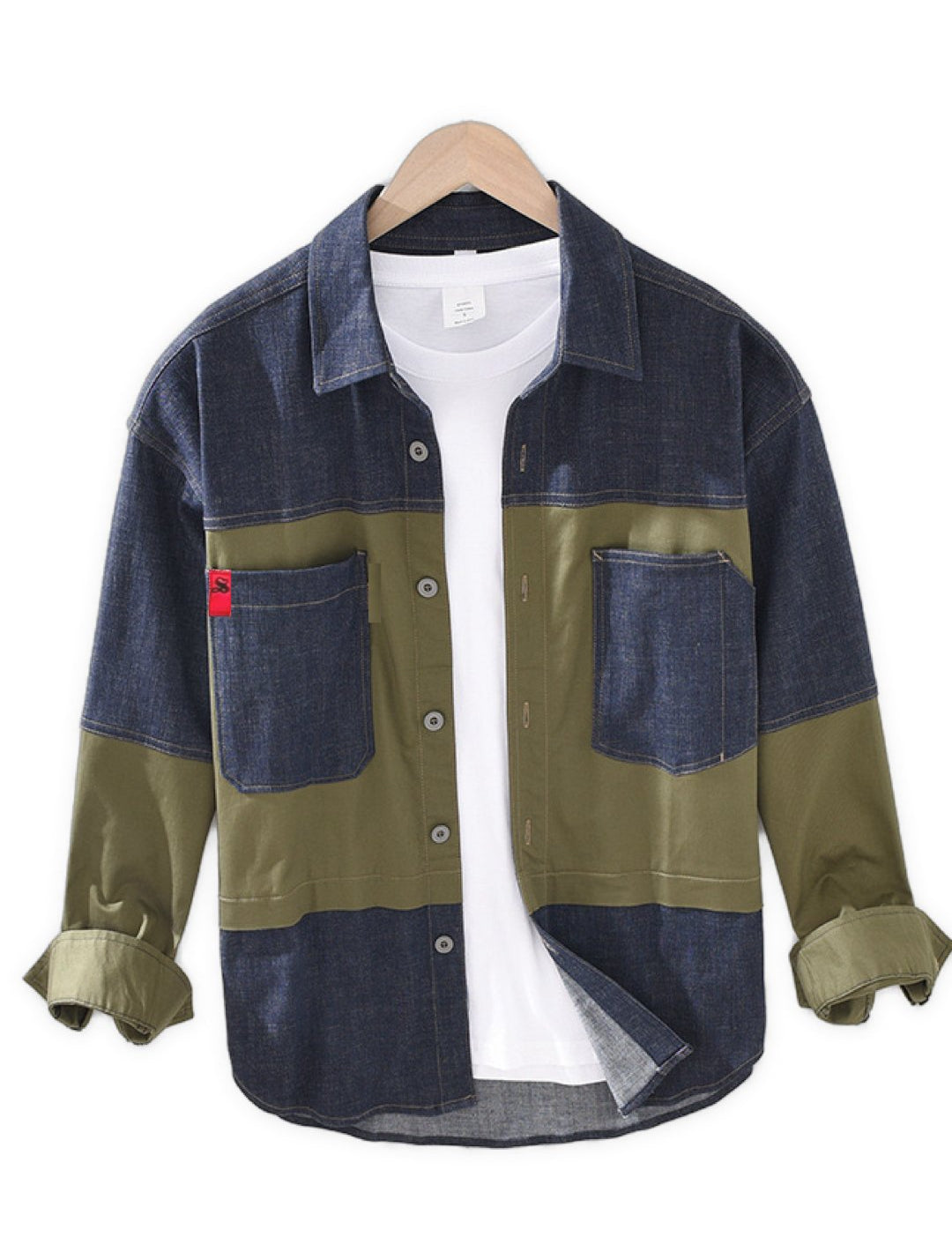 CVVT - Long Sleeves Shirt for Men - Sarman Fashion - Wholesale Clothing Fashion Brand for Men from Canada