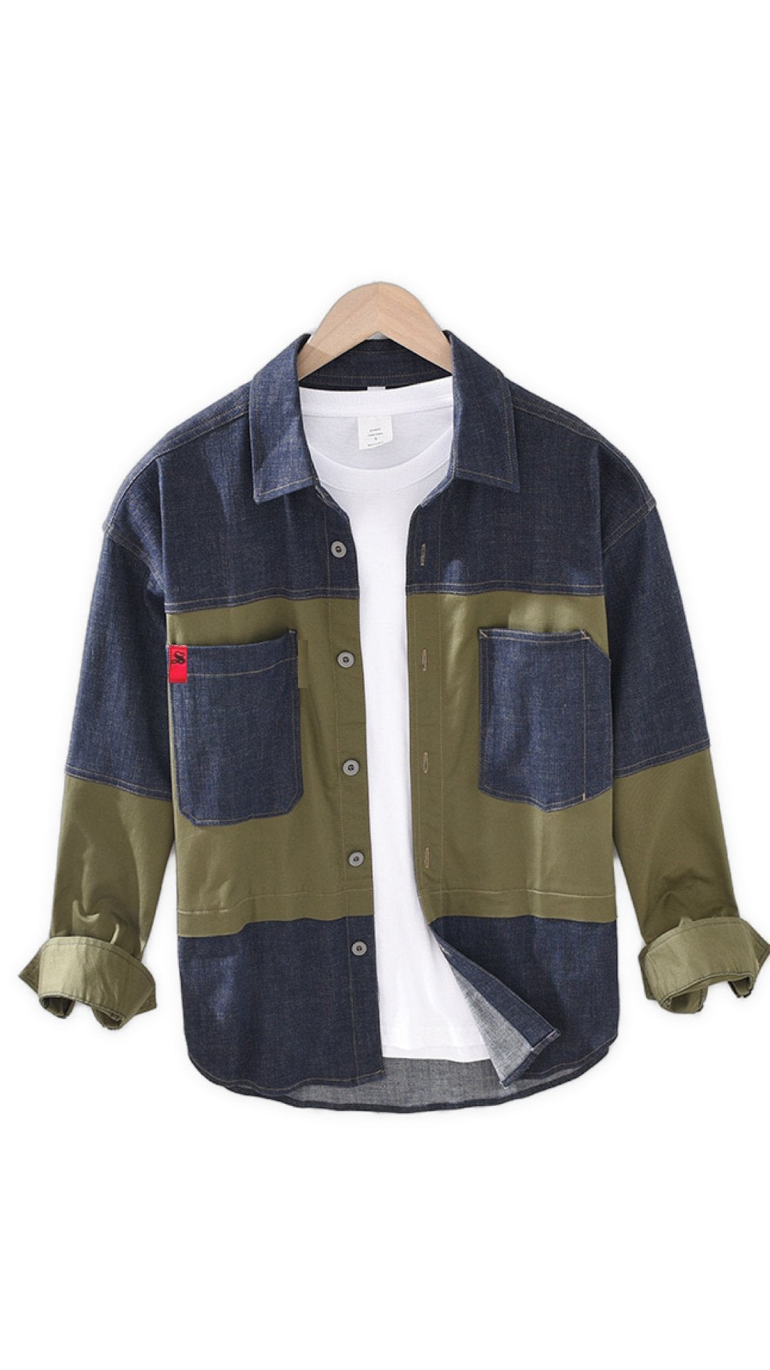 CVVT - Long Sleeves Shirt for Men - Sarman Fashion - Wholesale Clothing Fashion Brand for Men from Canada