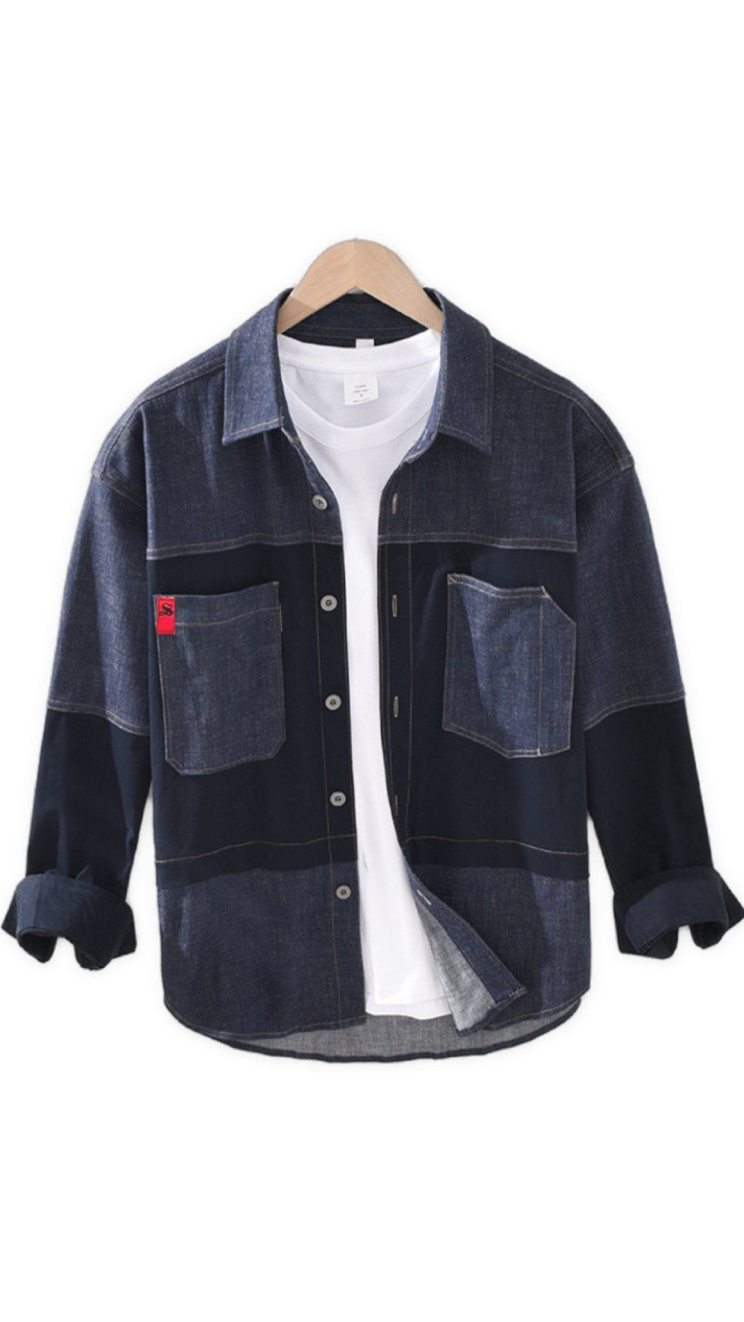 CVVT - Long Sleeves Shirt for Men - Sarman Fashion - Wholesale Clothing Fashion Brand for Men from Canada