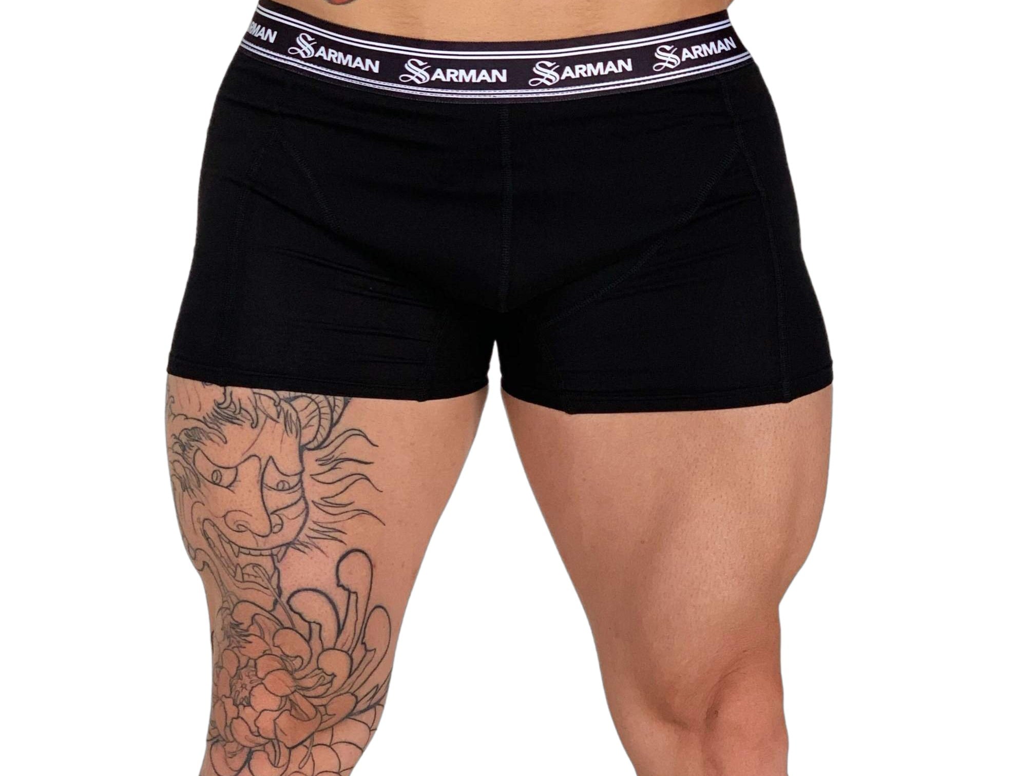 Dakota - Black Underwear for Men (PRE-ORDER DISPATCH DATE 1 JULY 2022) - Sarman Fashion - Wholesale Clothing Fashion Brand for Men from Canada