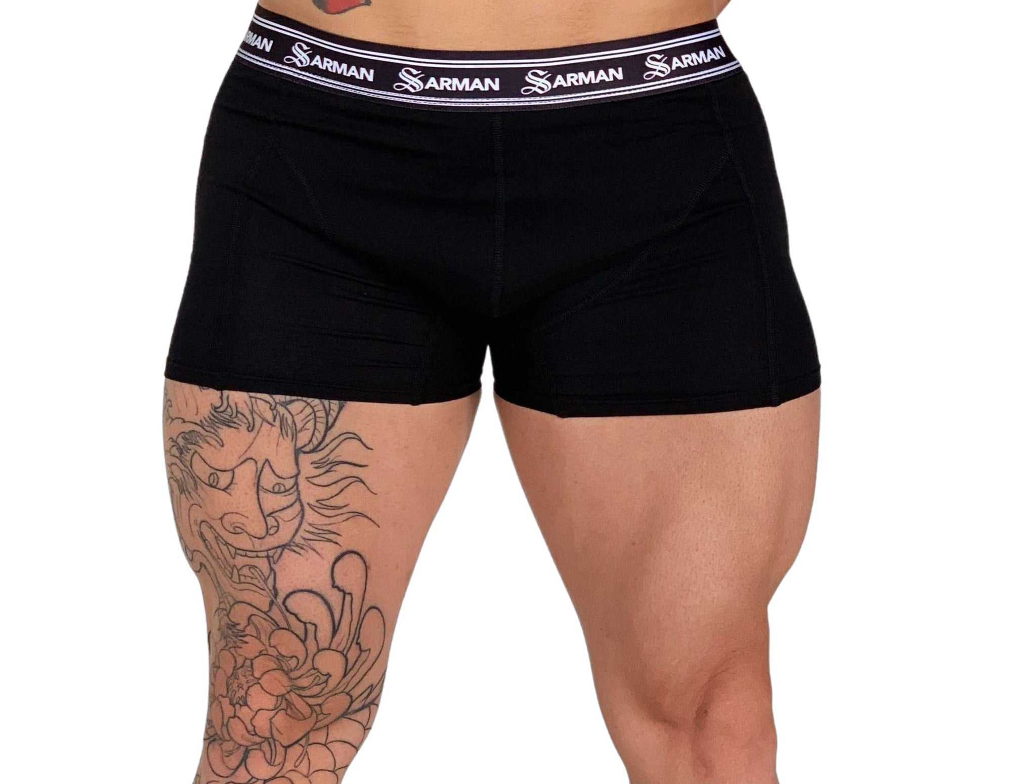 Dakota - Black Underwear for Men (PRE-ORDER DISPATCH DATE 1 JULY 2022) - Sarman Fashion - Wholesale Clothing Fashion Brand for Men from Canada