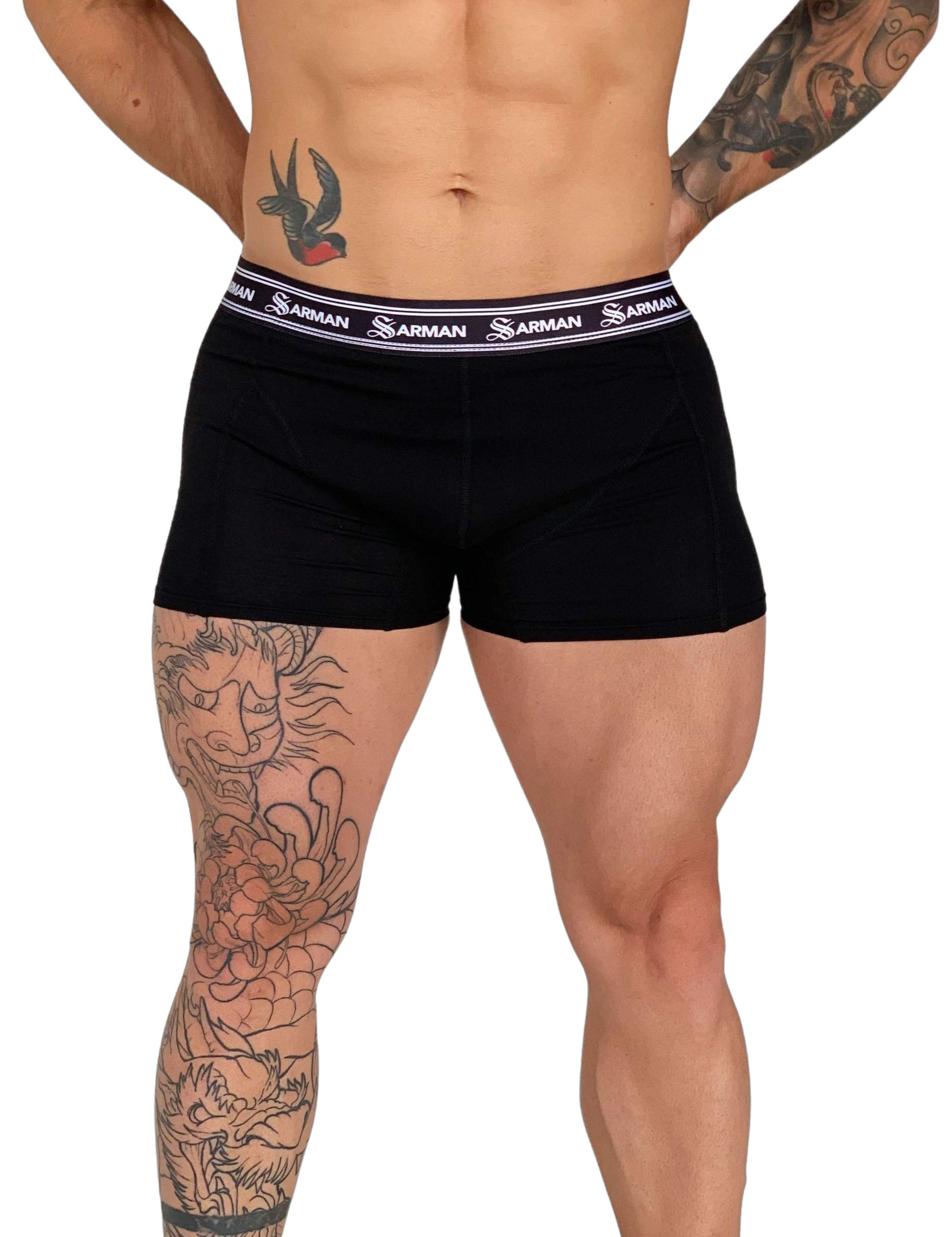 Dakota - Black Underwear for Men (PRE-ORDER DISPATCH DATE 1 JULY 2022) - Sarman Fashion - Wholesale Clothing Fashion Brand for Men from Canada