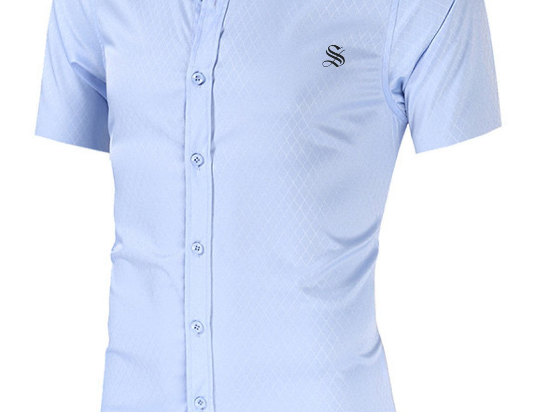 Damor - Short Sleeves Shirt for Men - Sarman Fashion - Wholesale Clothing Fashion Brand for Men from Canada