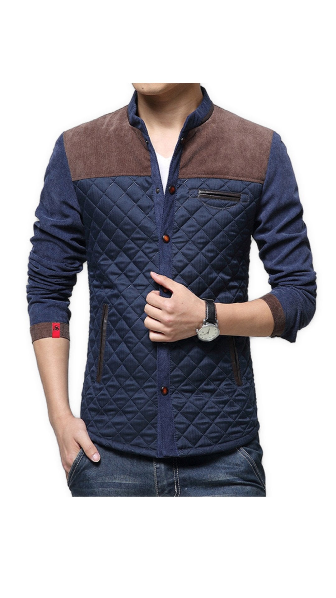DDHD - Long Sleeve Jacket for Men - Sarman Fashion - Wholesale Clothing Fashion Brand for Men from Canada