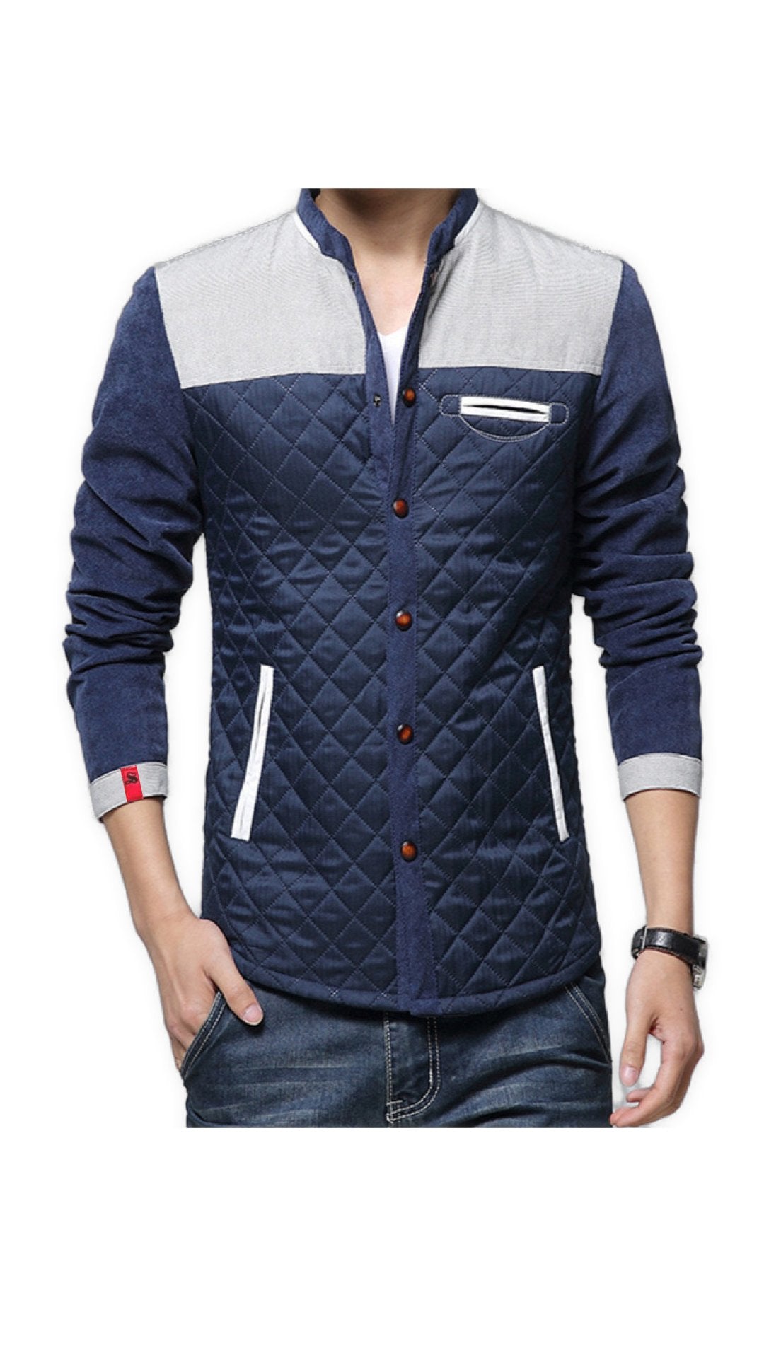 DDHD - Long Sleeve Jacket for Men - Sarman Fashion - Wholesale Clothing Fashion Brand for Men from Canada