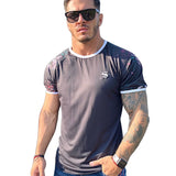 Defender - Dark Blue T-shirt for Men - Sarman Fashion - Wholesale Clothing Fashion Brand for Men from Canada