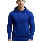Deluge - Blue Hoodie for Men (PRE-ORDER DISPATCH DATE 25 September 2024) - Sarman Fashion - Wholesale Clothing Fashion Brand for Men from Canada