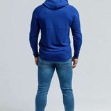 Deluge - Blue Hoodie for Men (PRE-ORDER DISPATCH DATE 25 September 2024) - Sarman Fashion - Wholesale Clothing Fashion Brand for Men from Canada