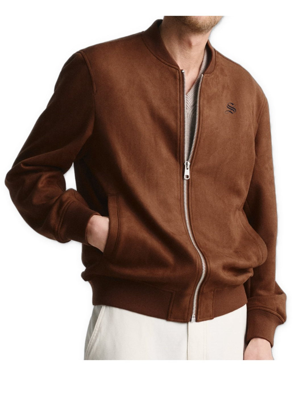 Demolit - Long Sleeve Sweatshirt for Men - Sarman Fashion - Wholesale Clothing Fashion Brand for Men from Canada