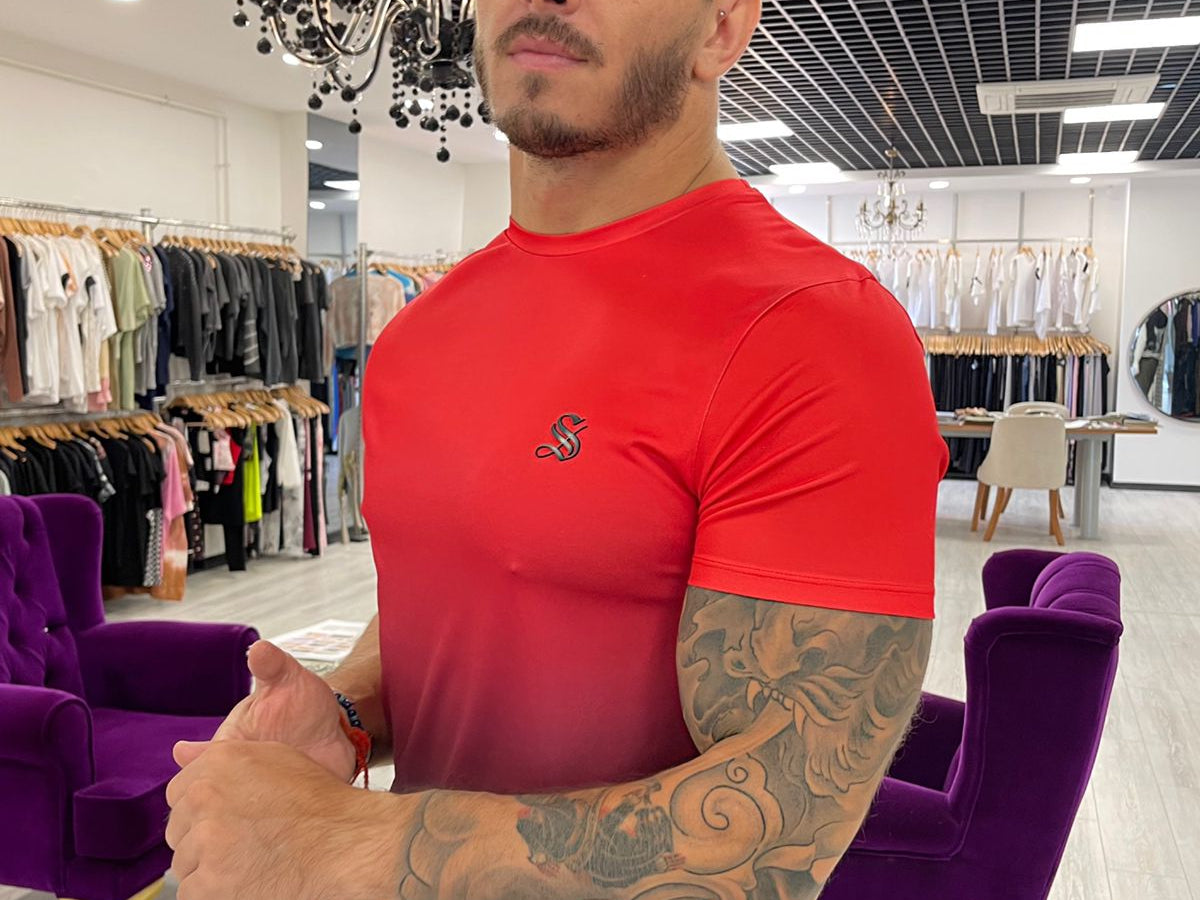 Devil #2 - Red/Black T-Shirt for Men (PRE-ORDER DISPATCH DATE 1 JULY 2022) - Sarman Fashion - Wholesale Clothing Fashion Brand for Men from Canada