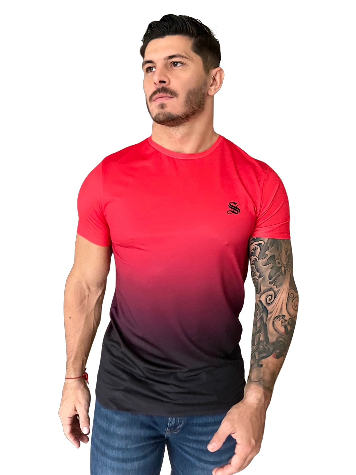 Devil #3 - Red/Black T-Shirt for Men (PRE-ORDER DISPATCH DATE 1 JULY 2022) - Sarman Fashion - Wholesale Clothing Fashion Brand for Men from Canada
