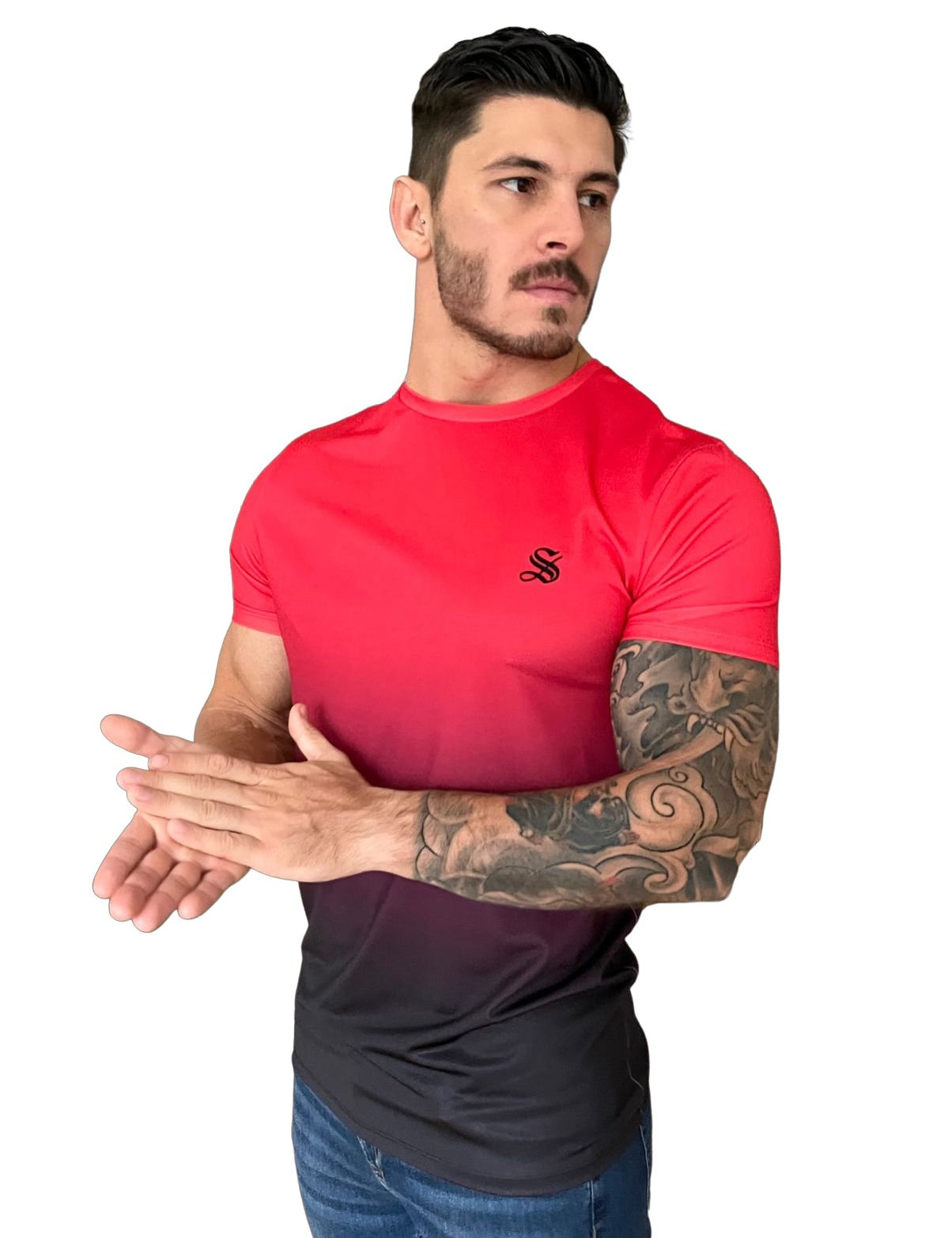 Devil #3 - Red/Black T-Shirt for Men (PRE-ORDER DISPATCH DATE 1 JULY 2022) - Sarman Fashion - Wholesale Clothing Fashion Brand for Men from Canada