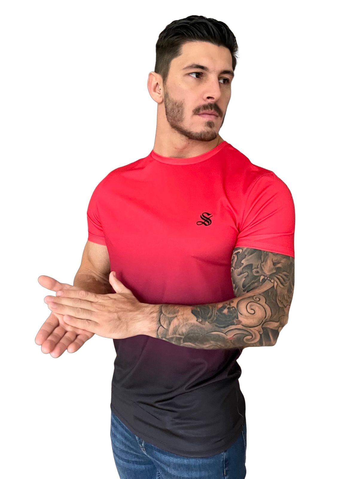 Devil #3 - Red/Black T-Shirt for Men (PRE-ORDER DISPATCH DATE 1 JULY 2022) - Sarman Fashion - Wholesale Clothing Fashion Brand for Men from Canada
