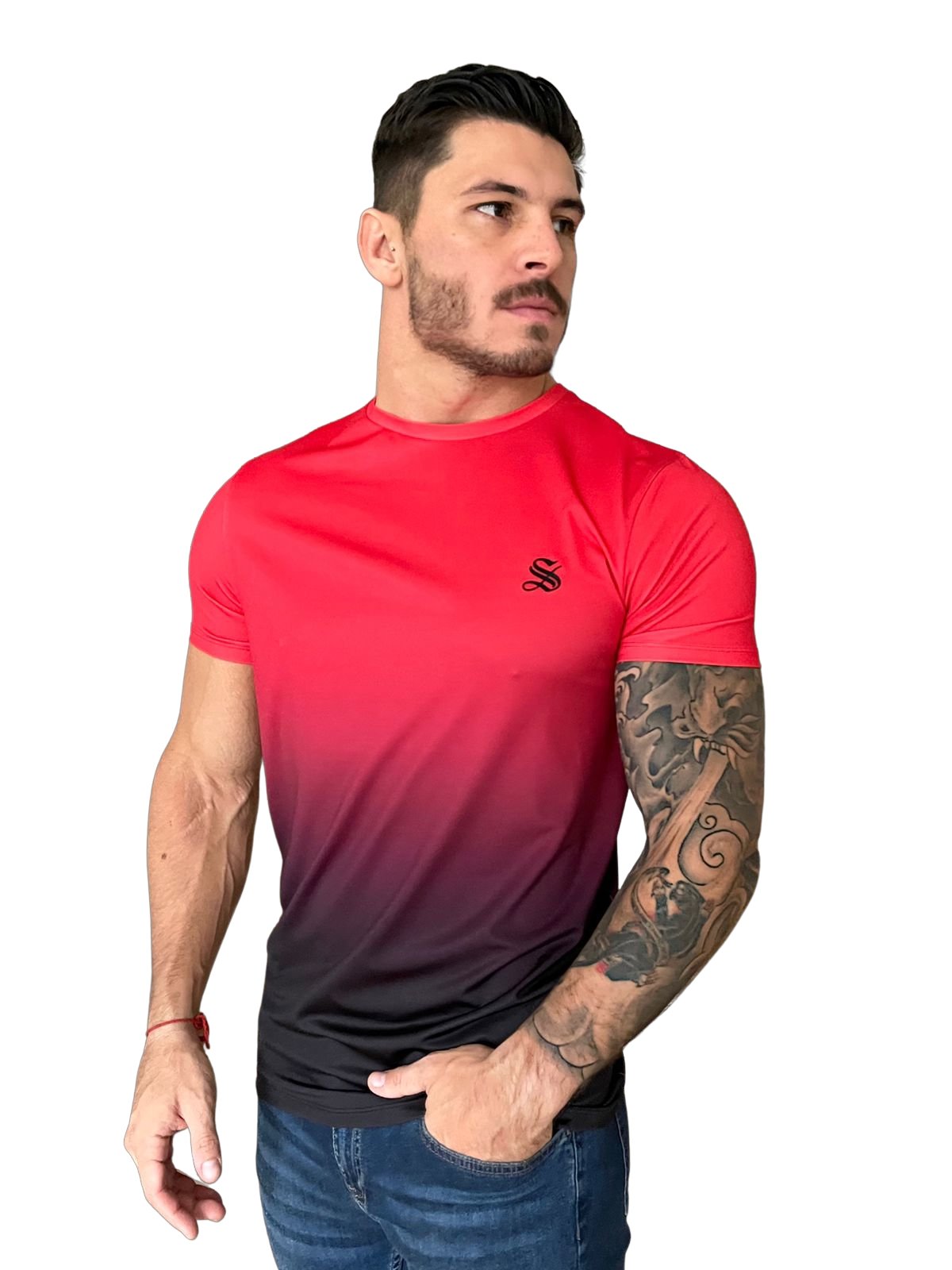 Devil #3 - Red/Black T-Shirt for Men (PRE-ORDER DISPATCH DATE 1 JULY 2022) - Sarman Fashion - Wholesale Clothing Fashion Brand for Men from Canada
