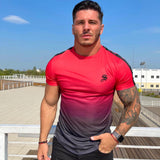 Devil - Red/Black T-shirt for Men - Sarman Fashion - Wholesale Clothing Fashion Brand for Men from Canada