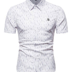 DHHP - Short Sleeves Shirt for Men - Sarman Fashion - Wholesale Clothing Fashion Brand for Men from Canada