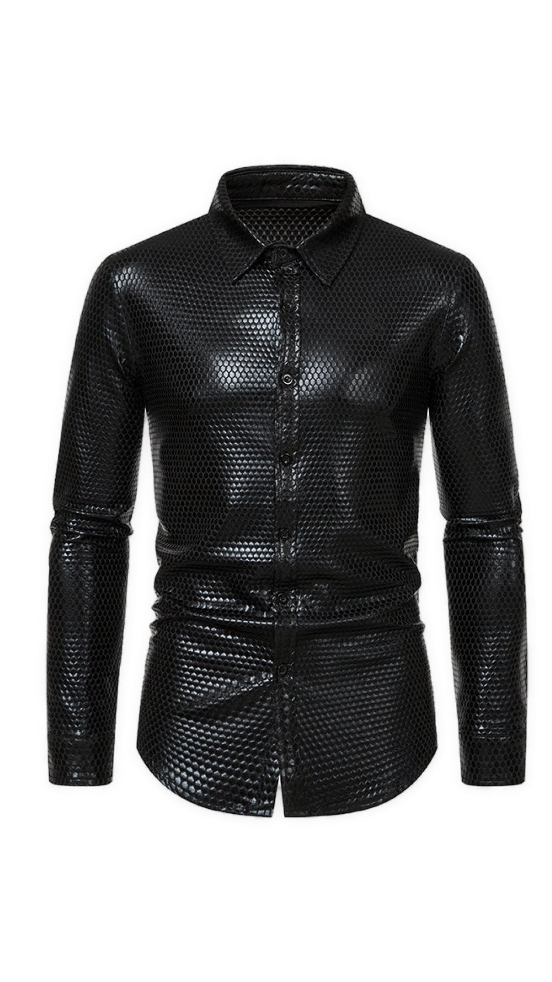 Disco- Long Sleeves Shirt for Men - Sarman Fashion - Wholesale Clothing Fashion Brand for Men from Canada