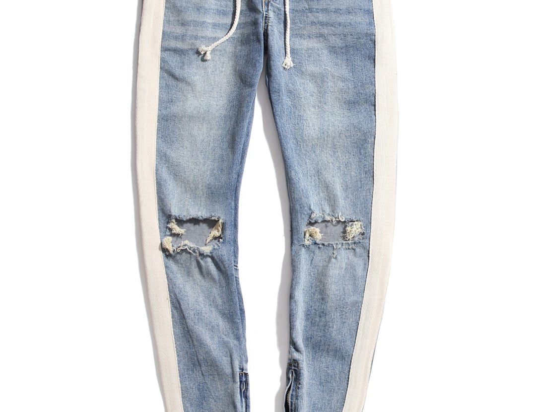 Dobro - Skinny Legs Denim Jeans for Men - Sarman Fashion - Wholesale Clothing Fashion Brand for Men from Canada