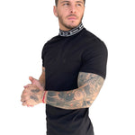 Dom 2 - Black T-shirt for Men - Sarman Fashion - Wholesale Clothing Fashion Brand for Men from Canada