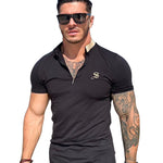 Domination - Black T-shirt for Men - Sarman Fashion - Wholesale Clothing Fashion Brand for Men from Canada