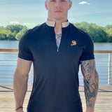 Domination - Black T-shirt for Men (PRE-ORDER DISPATCH DATE 25 SEPTEMBER) - Sarman Fashion - Wholesale Clothing Fashion Brand for Men from Canada