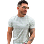 Dove - Green/White Men’s T-Shirt - Sarman Fashion - Wholesale Clothing Fashion Brand for Men from Canada